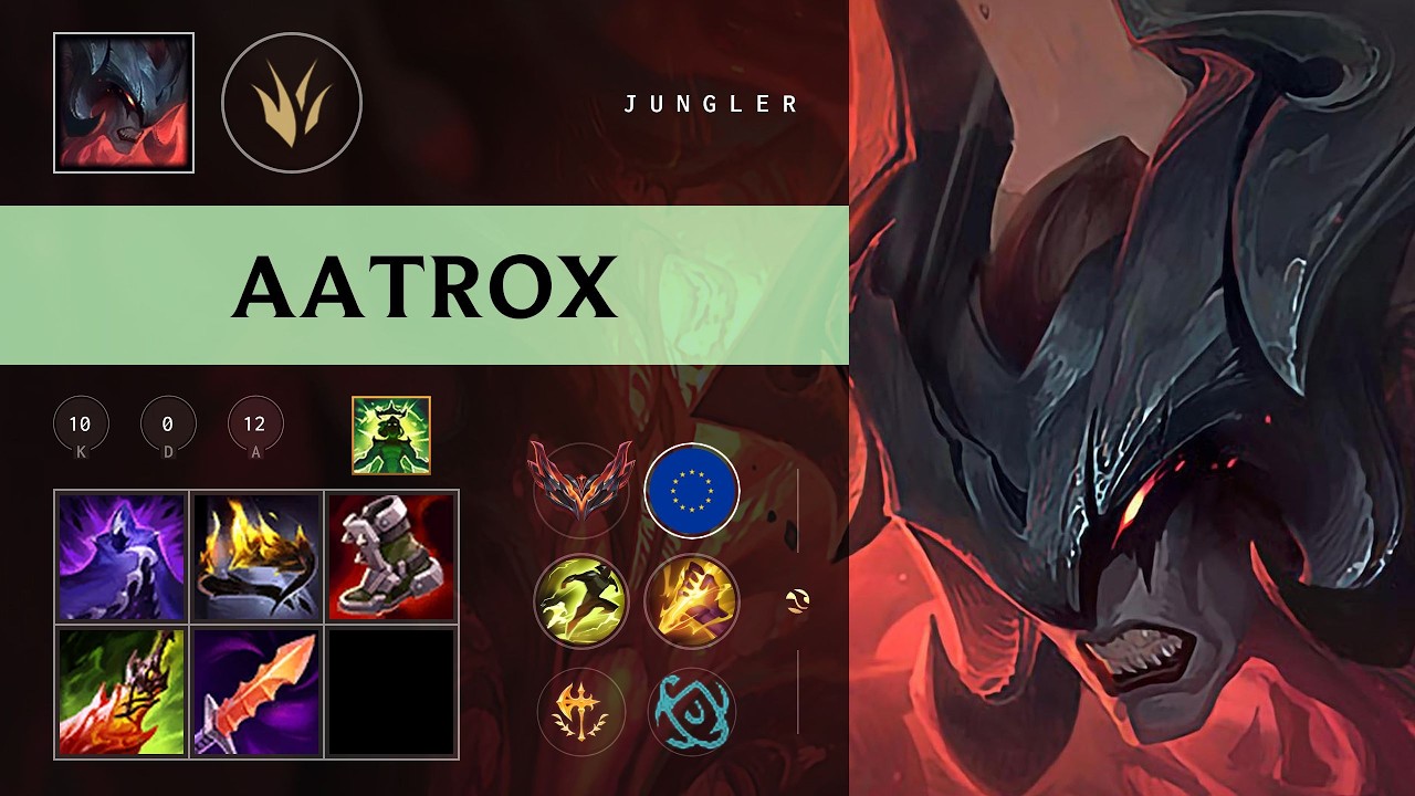 Aatrox Jungle vs Naafiri - EUW Grandmaster Patch 26.09