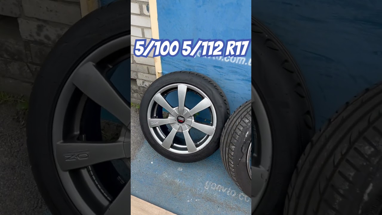 5/100 5/112 r17 з новою резиною 500$ 