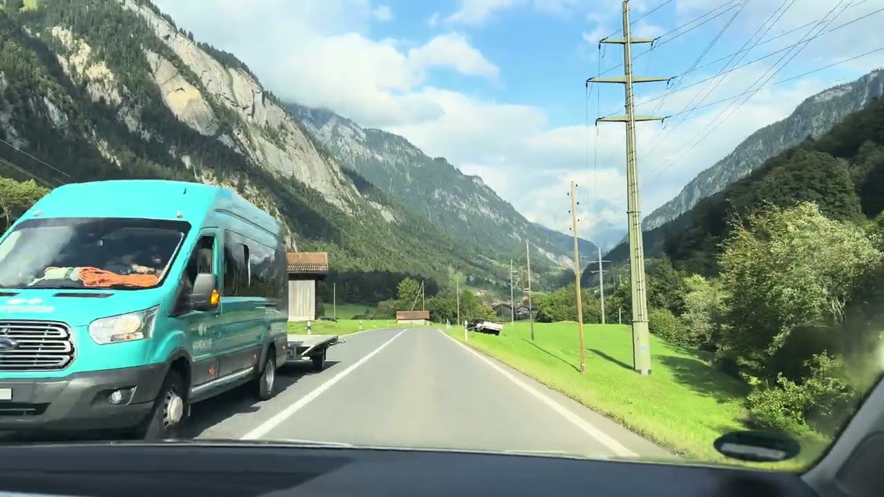 Switzerland 🇨🇭 Interlaken to village area 