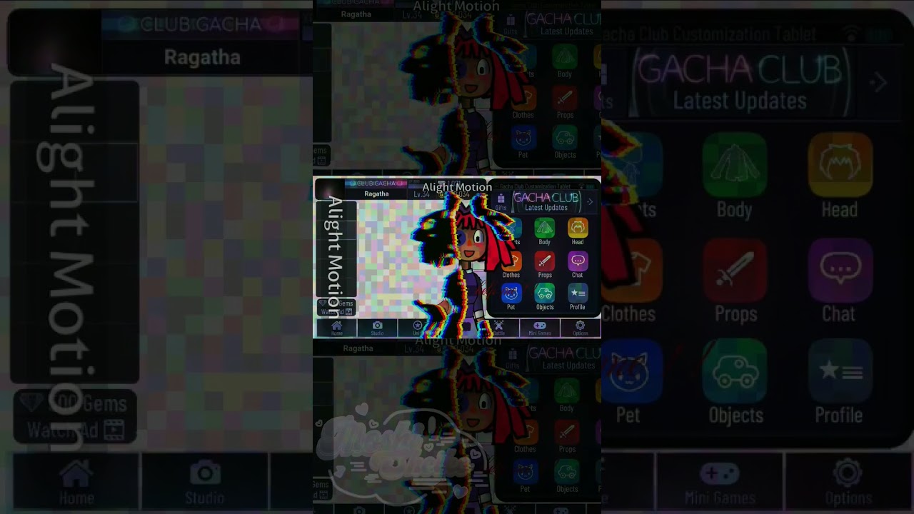 digital circus || ice cream ver ragatha || by: Moshi'Sheiko || hope you like it