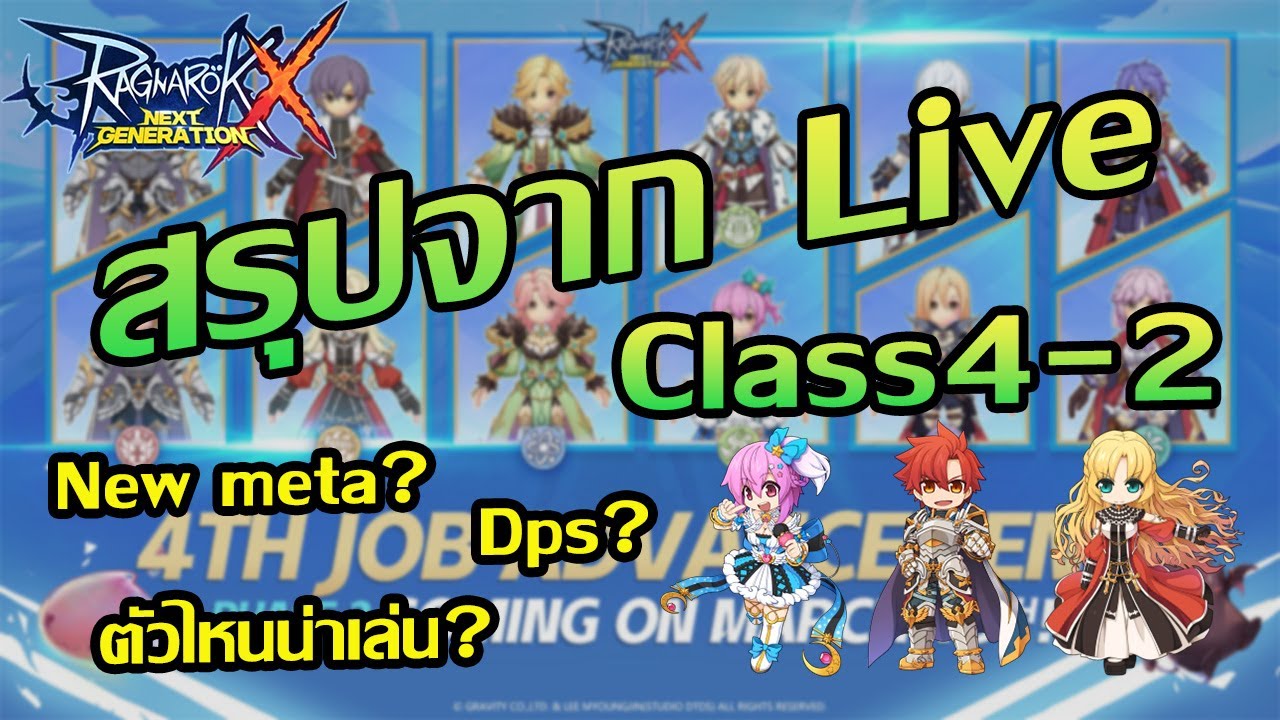 สรุปจากLive 4-2 ใครรุ่ง?ใครร่วง?| ROX | Ragnarok X Next Generation
