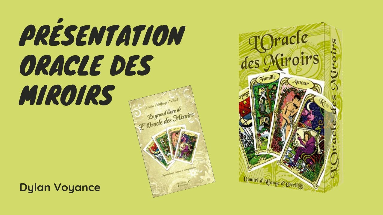 Présentation Oracle des Miroirs + Livre