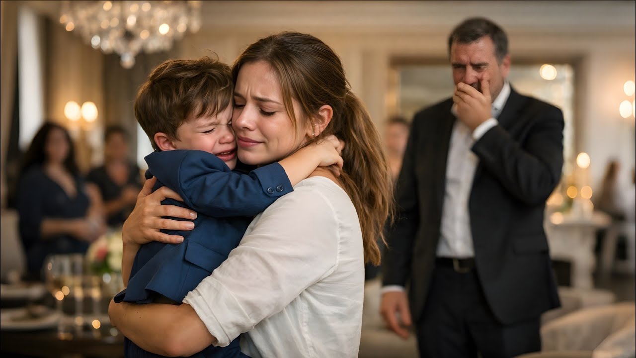 À son anniversaire, le fils du milliardaire a vu quelqu’un… et toute la fête s’est arrêtée