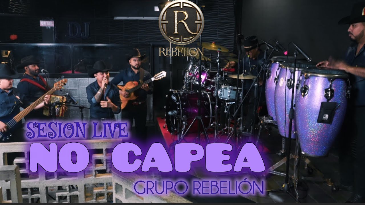 Grupo Rebeli&oacute;n - No Capea (Official Video Live)