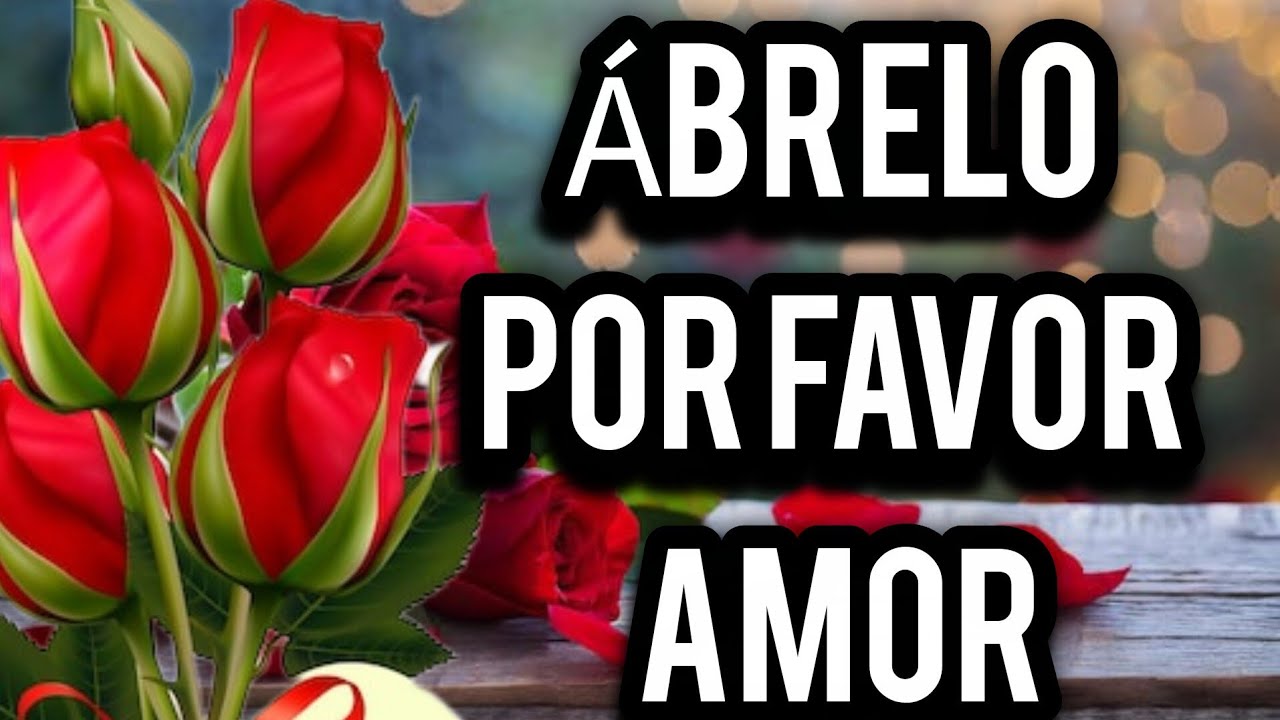 Hola mi amor 💌 No podía dormir sin decirte esto 😔❤️ Mensaje de amor para dedicar por favor escuchalo
