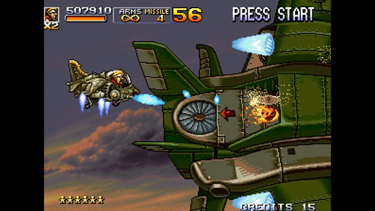 Metal Slug 5: Mission 2: Windy Day