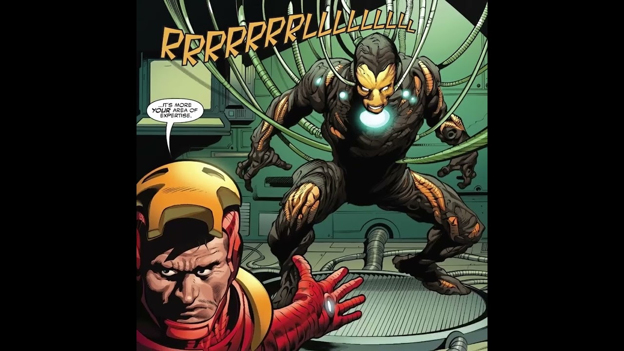 ¡Cuando IRON MAN se Hizo una Armadura SIMBIONTE! 