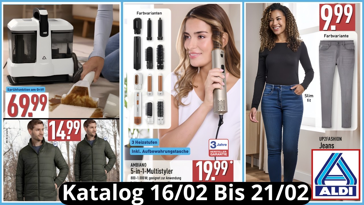 NEUER ALDI NORD Prospekt - Angebote vom 16/02/2026 bis 21/02/2026 | Die besten Rabatt-Angebote DE
