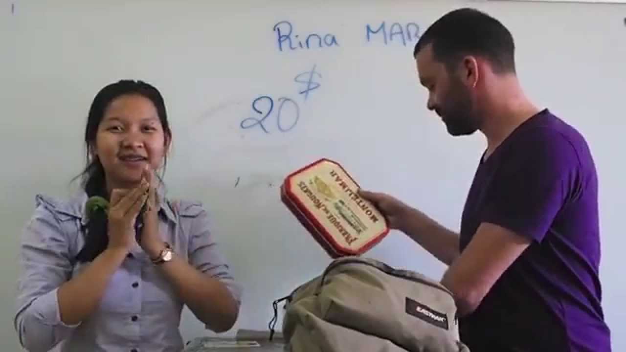 Cours de Khmer 54 - Pas de sacs en plastique s'il vous plaît !