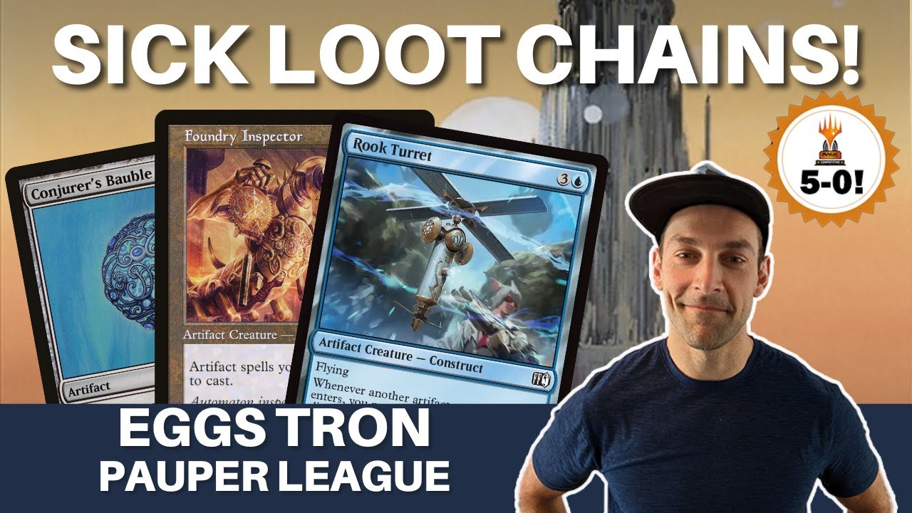 LOOTING TO VICTORY! Pauper Eggs Tron 5-0 Trophy with the new loot machine Rook Tower!