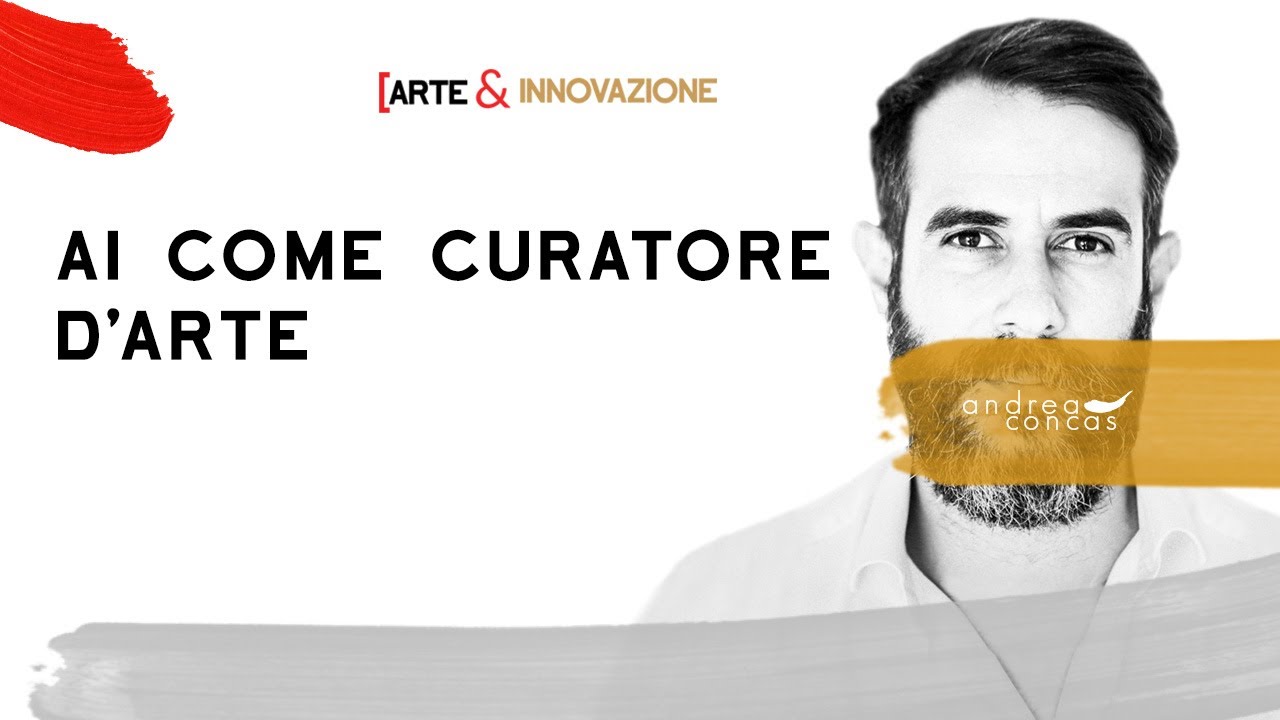 INTELLIGENZA ARTIFICIALE COME CURATORE D&rsquo;ARTE | Andrea CONCAS | ArteCONCAS