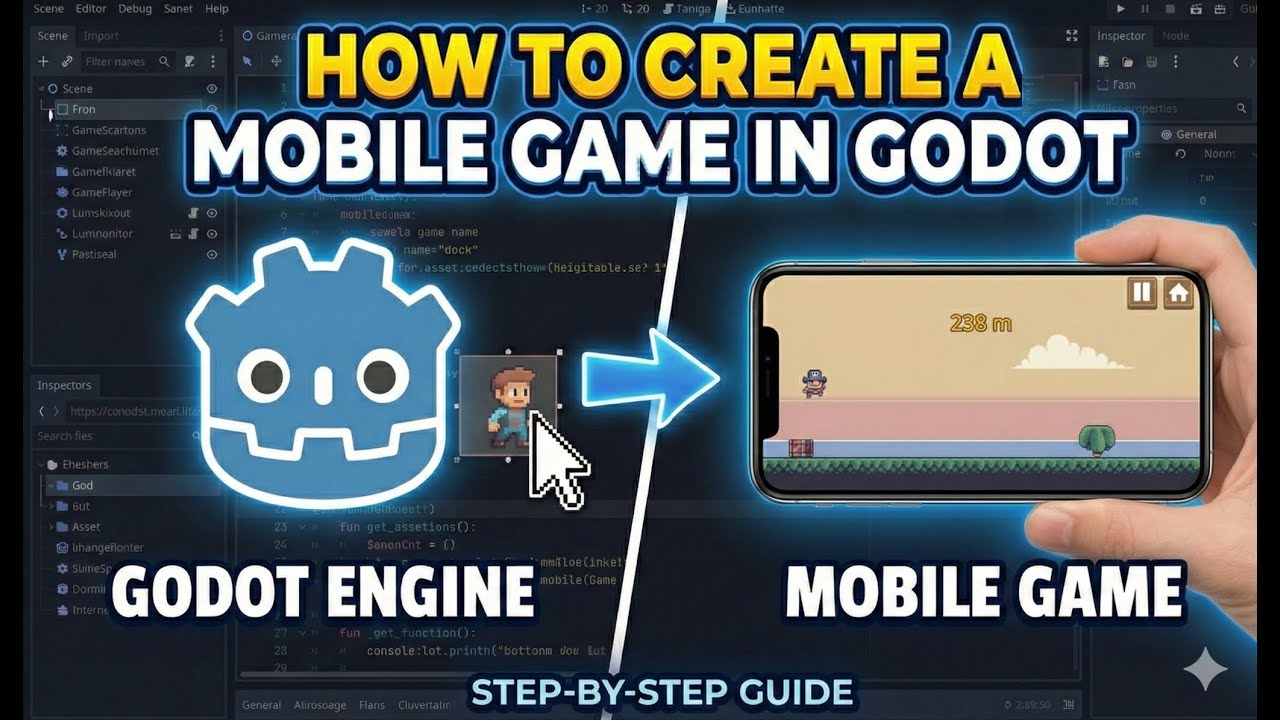 Как создать мобильную игру в Godot