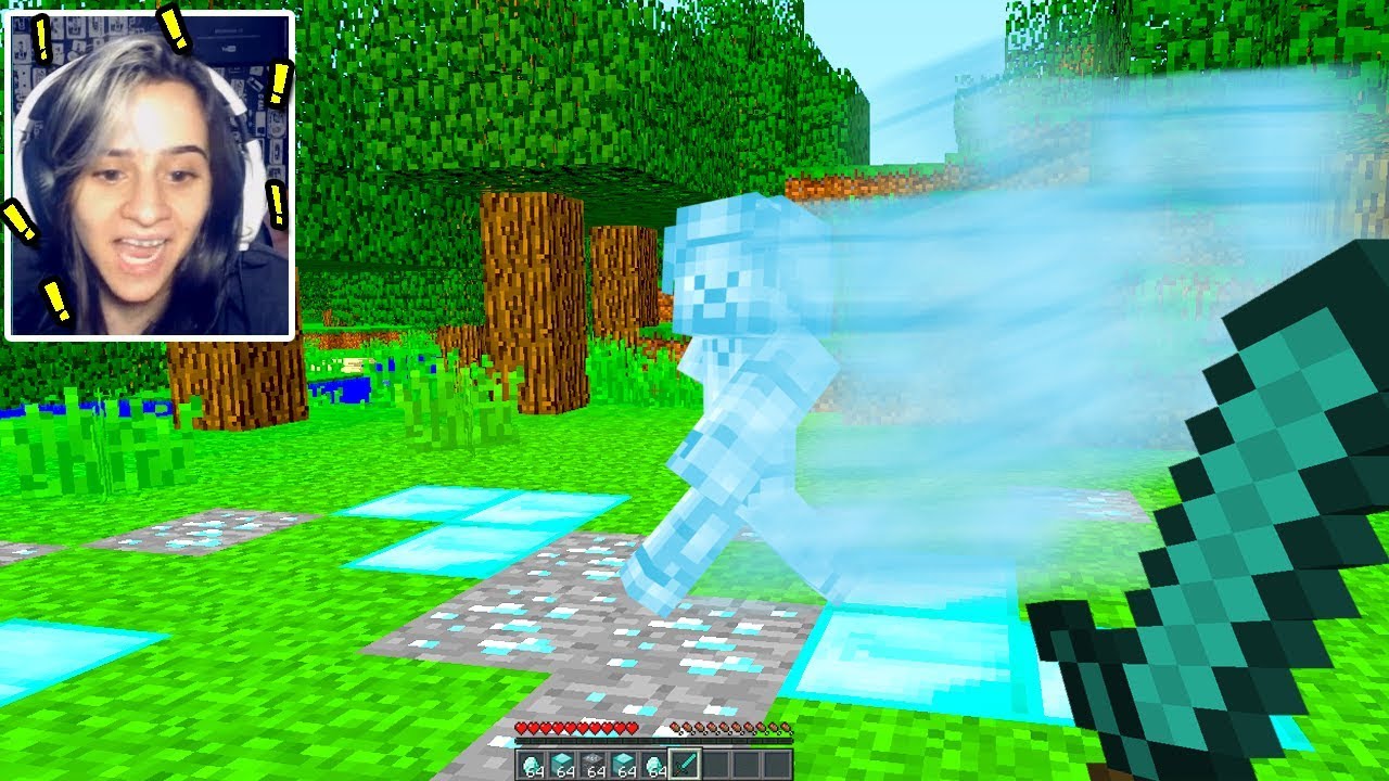 EU ACHEI O STEVE DE DIAMANTE NO MINECRAFT (DIAMOND STEVE)