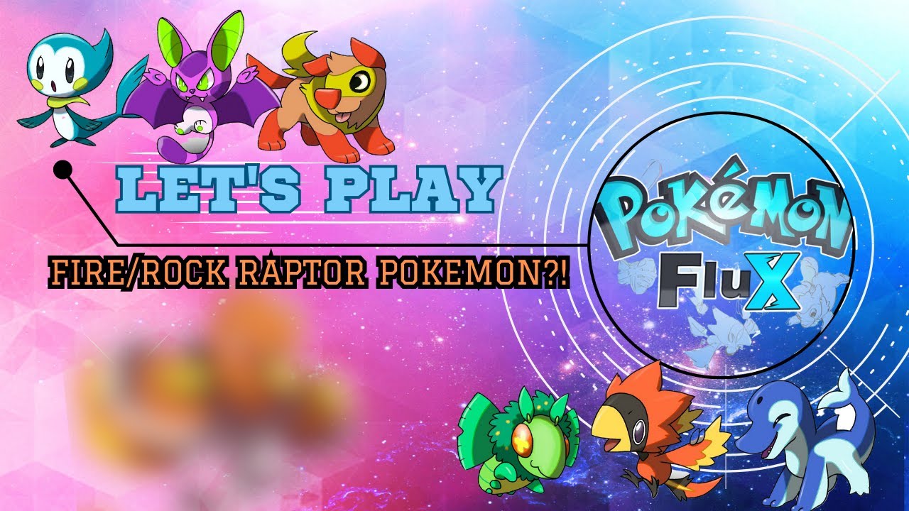 FIRST EVER VELOCIRAPTOR STARTER!? ROCK/FIRE? | Pokemon Flux Episode 4