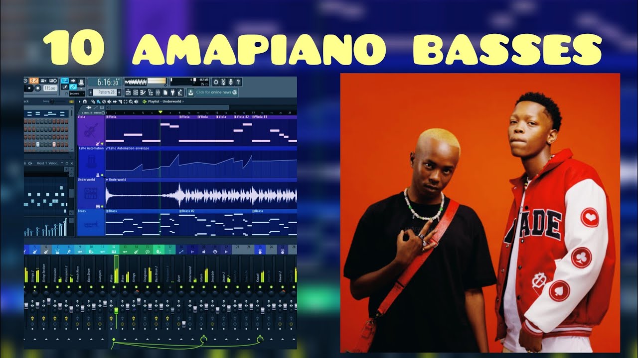 Top 10 Amapiano Bass Vst's You should know as a Producer