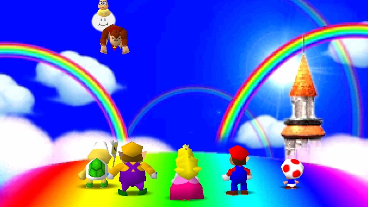 Mario Party 1 — Радужный замок Марио (1998)