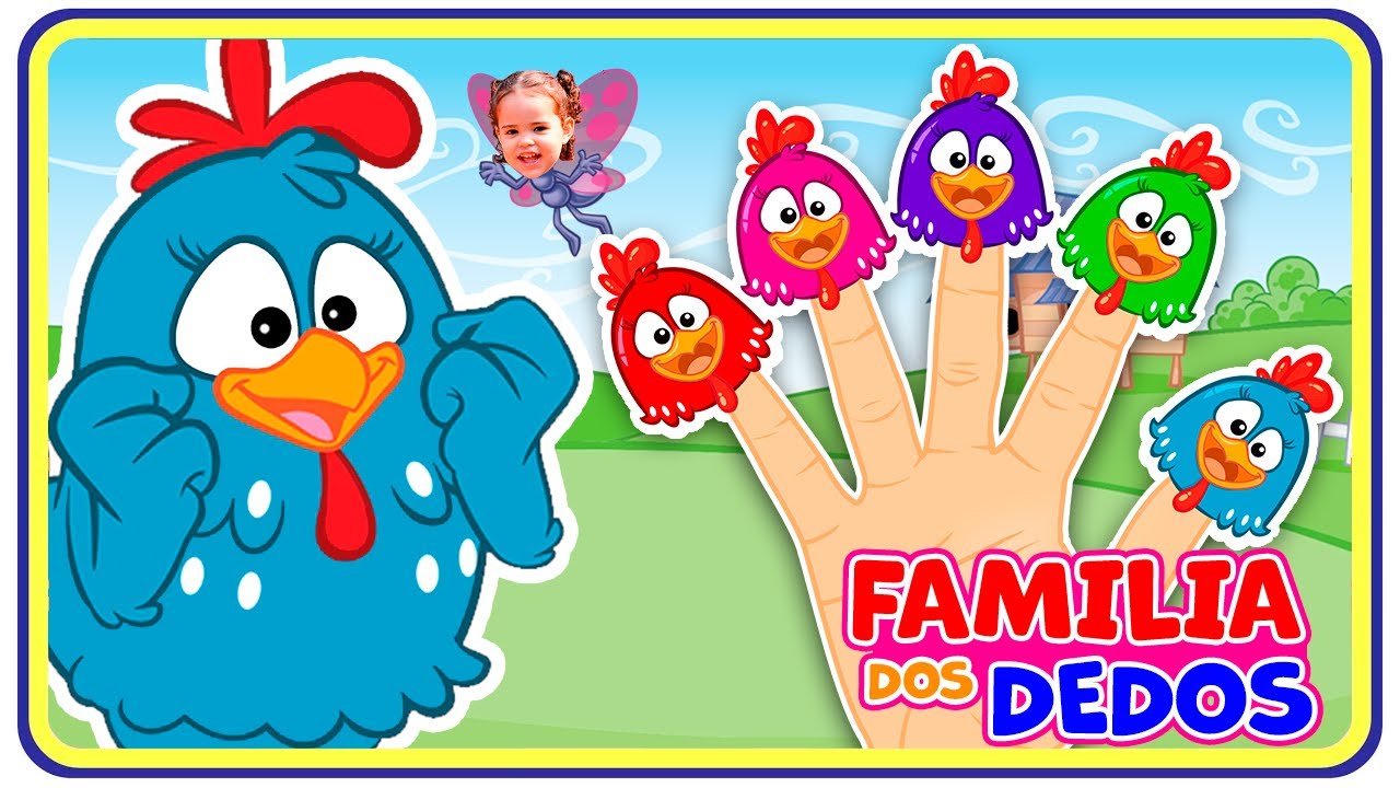 🎶 Família Dedos Colorida da Galinha Pintadinha! 🖐️🌈 Música Infantil Super Divertida!🌈Ana Alice Show