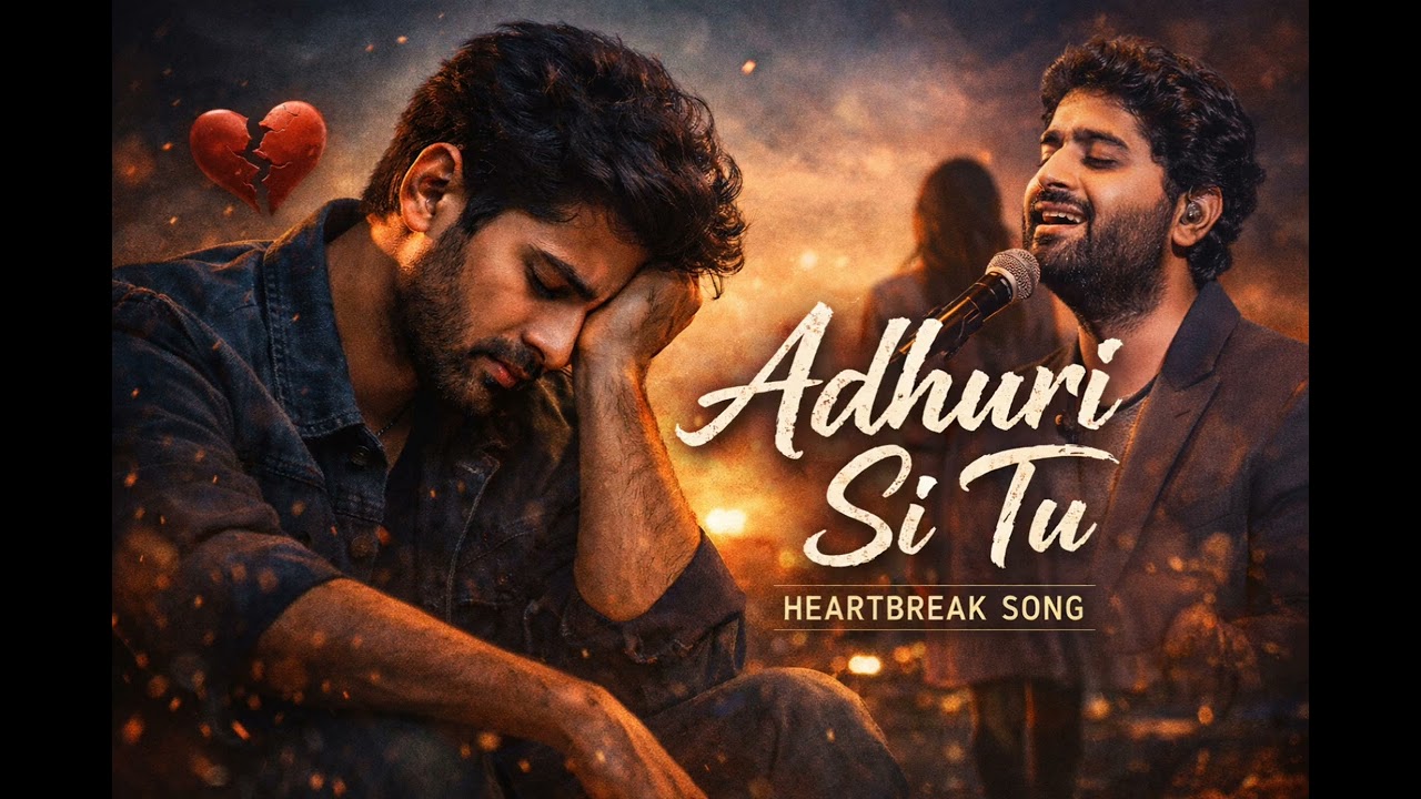 💔 Adhuri Si Tu – Heartbreak Song | Arijit Singh Style Emotional Track 💔