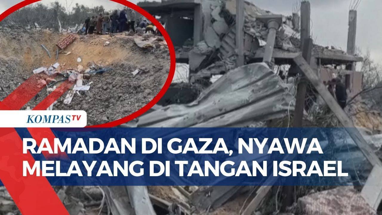 Israel Serang Gaza Lagi, 710 Warga Tewas, 900 Lainnya Terluka!