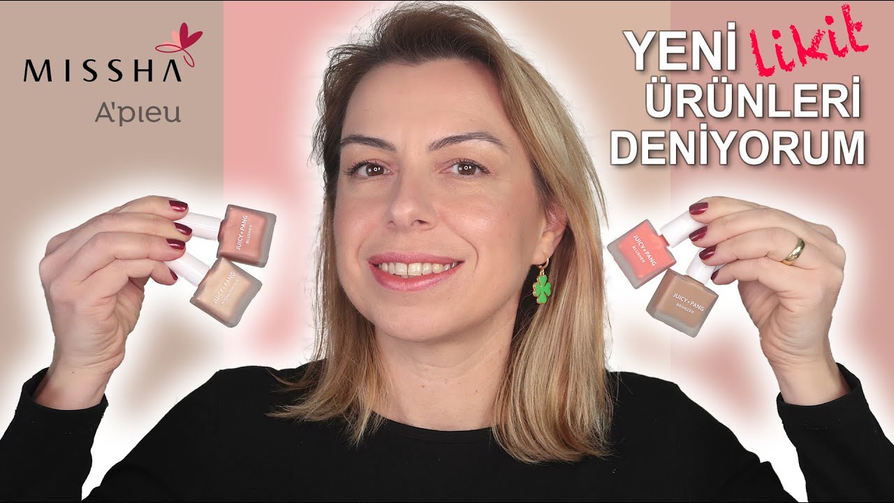 MISSHA YENİ LİKİT ÜRÜNLERİYLE MAKYAJ (ÜRÜN İNCELEME)