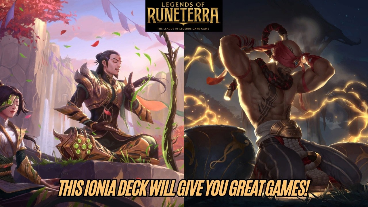 🔥 Legends of Runeterra (2026) – THIS IONIA DECK WILL GIVE YOU GREAT GAMES! LEE SIN - MASTER YI DECK!