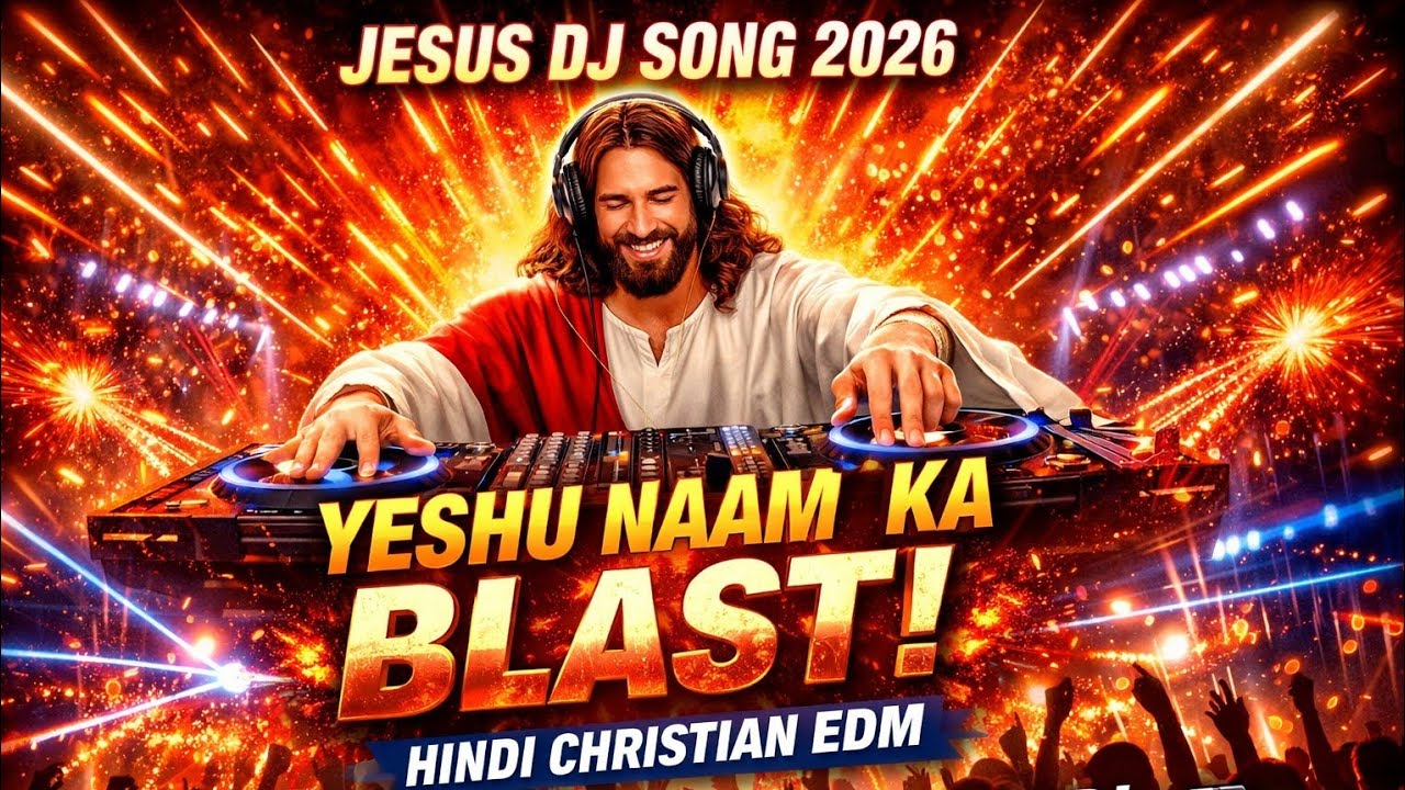 💗Yeshu Naam Ka Blast |💖 Jesus DJ Song 2026 | Hindi Christian EDM Worship Song 🔥