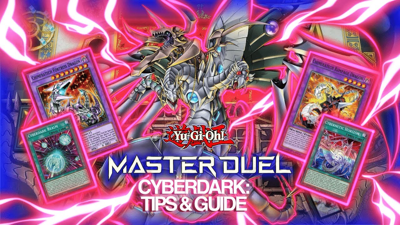 The Power of CYBERDARK: Tips & Guide CyberDark Deck Archetype Rank Duels! | YU-GI-OH! Master Duel