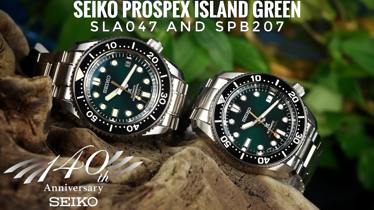 Seiko Prospex Island Green - SLA047 and SPB207