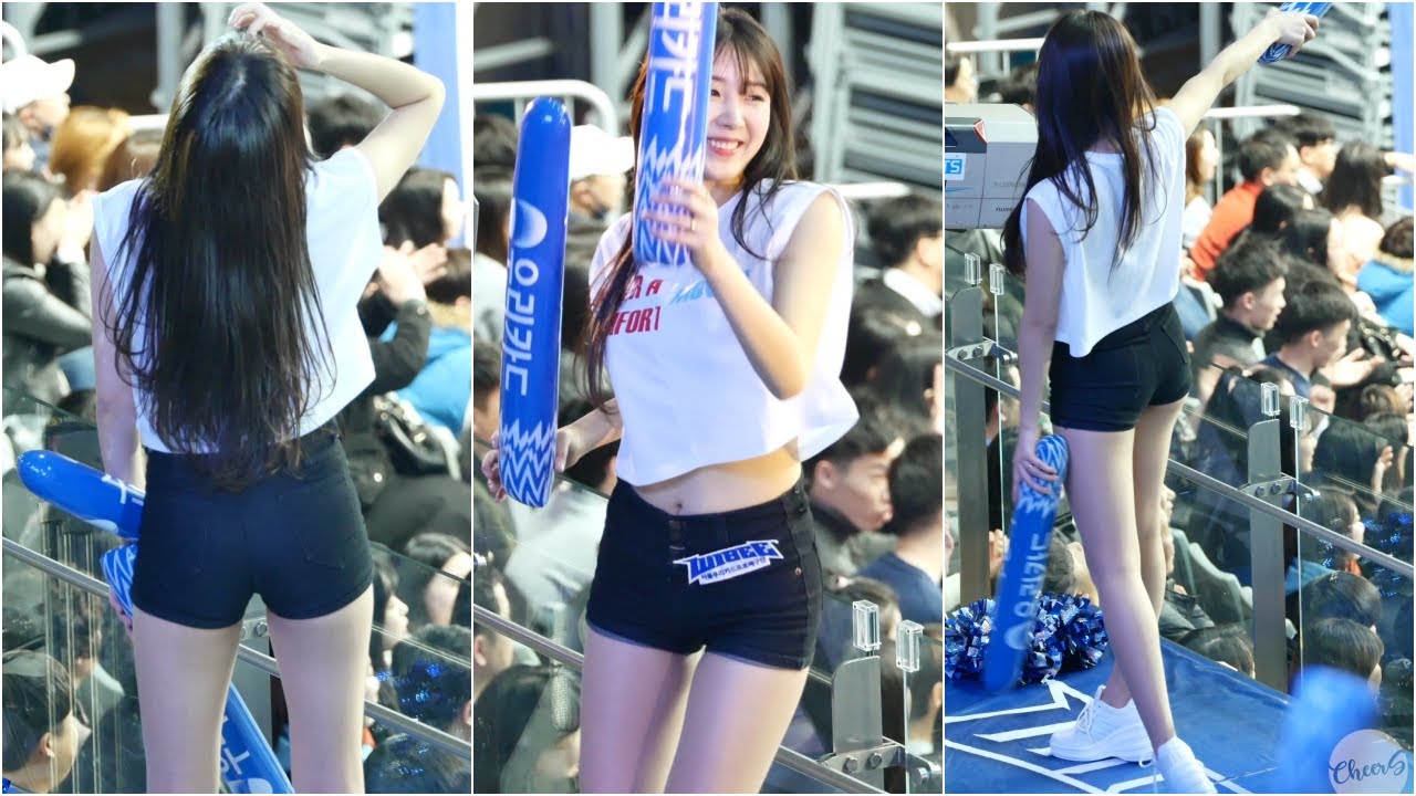 [4K] 비글미 뿜뿜 안지현 (JiHyun) 치어리더 응원캠 #7 190221