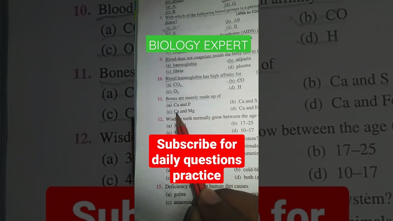BIOLOGY EXPERT // Bio Practice set // Bio Questios // Bio MCQ // 