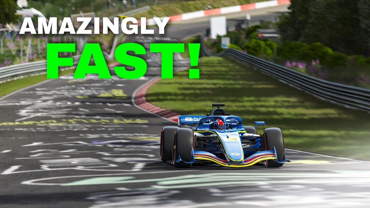 Driving the NEW 2026 F1 car on the NORDSCHLEIFE - IS IT POSSIBLE?