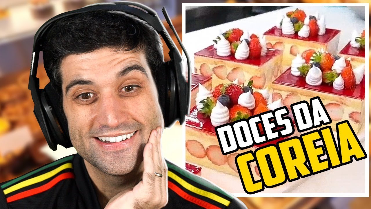Doces COREANOS deliciosos ai meu deus