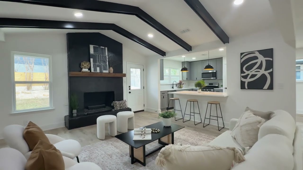 $525K East Austin House Tour | Chill 4K Slow Motion Home Tour