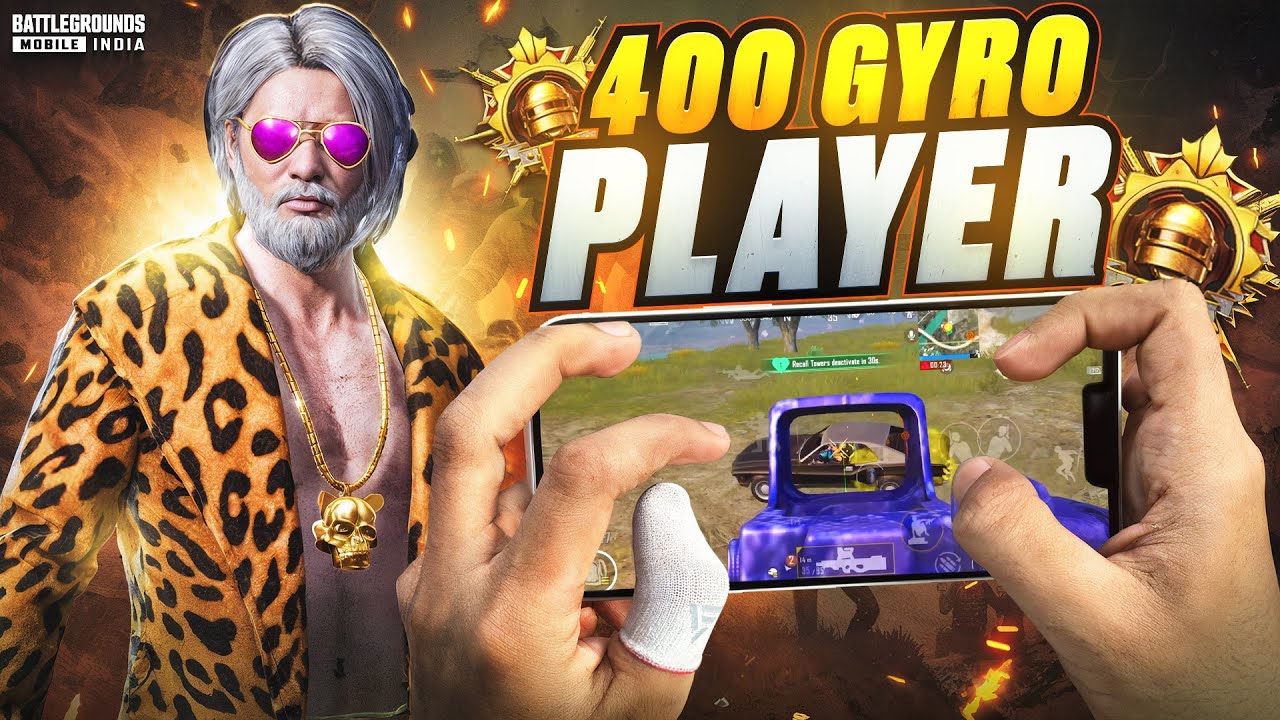 400% Gyroscope Fastest 5 Finger Claw Player Handcam 🔥| BGMI