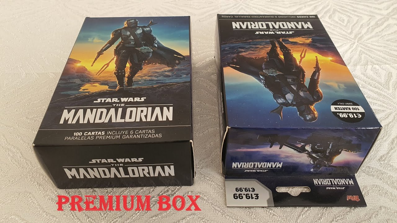 Topps Star Wars Mandalorian Premium Box