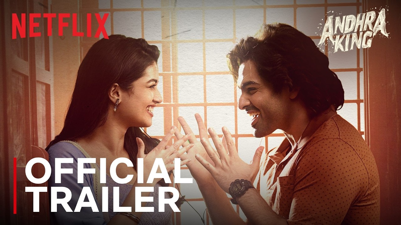 Andhra King Taluka | Official Trailer | Ram Pothineni | Upendra | Bhagyashri Borse | Netflix India