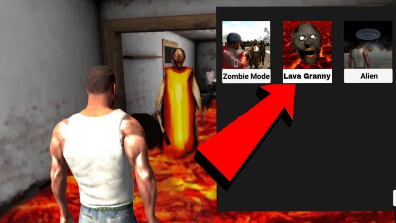 Franklin Entered LAVA Granny’s 🥵 House to Save Indian Bikes Driving 3D City! 