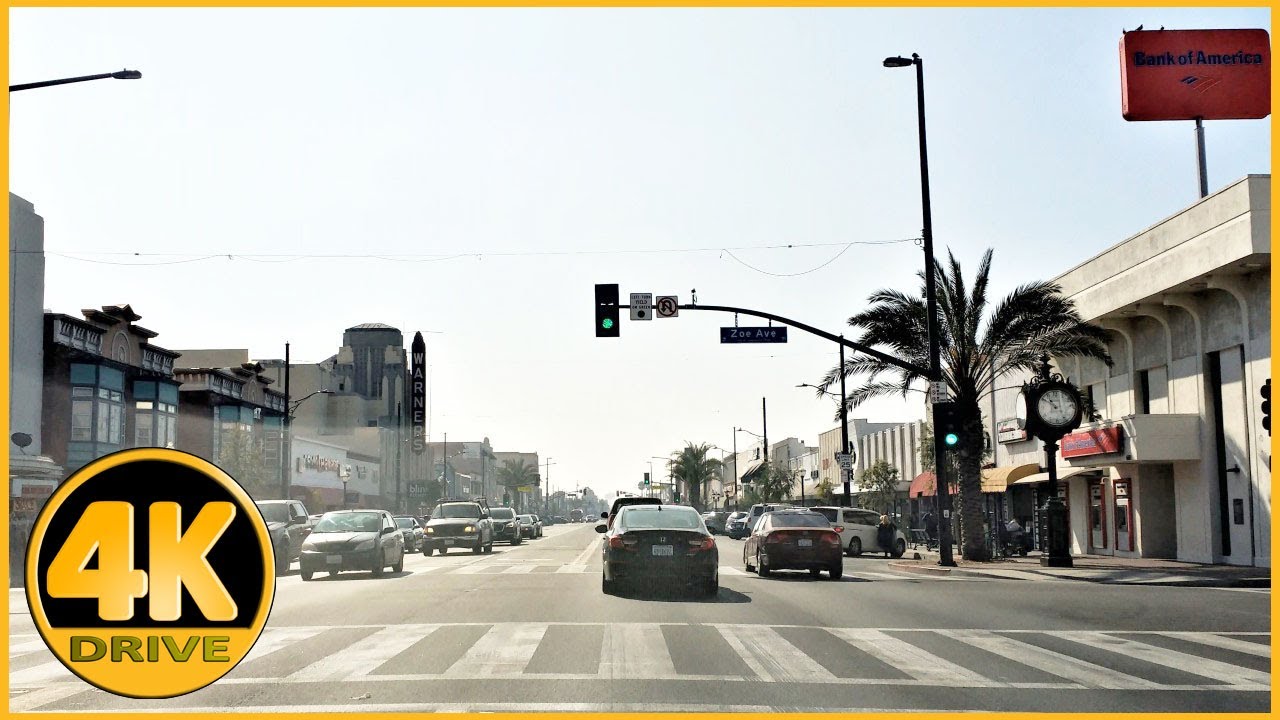 Driving Tour of Pacific Blvd (Huntington Park to Lynwood) [4K]