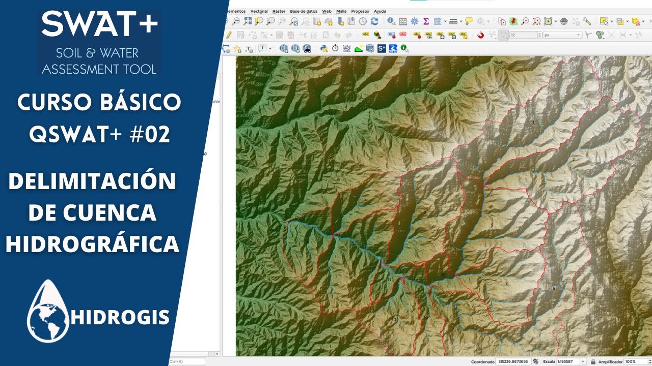 Curso Básico de QSWAT+: Clase #02 - Crear Nuevo Proyecto y Delimitación de Cuencas Hidrográficas