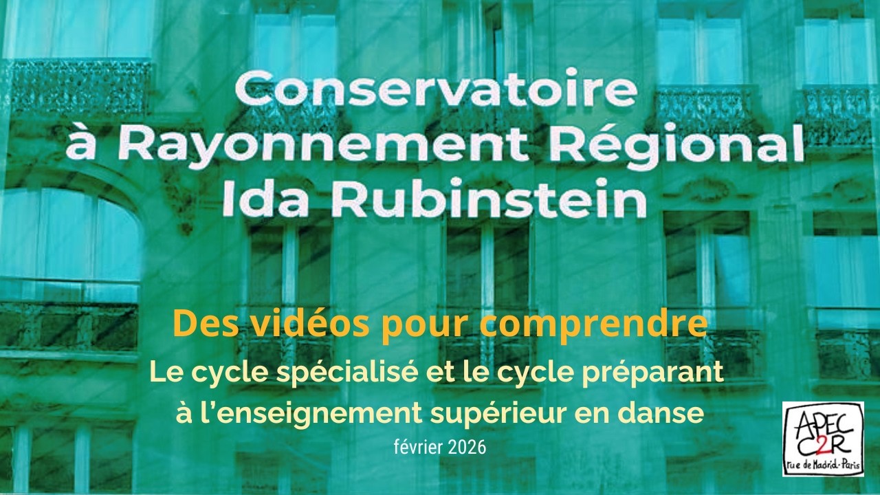 [Des vidéos pour comprendre] Le cycle spécialisé et le CPES en danse