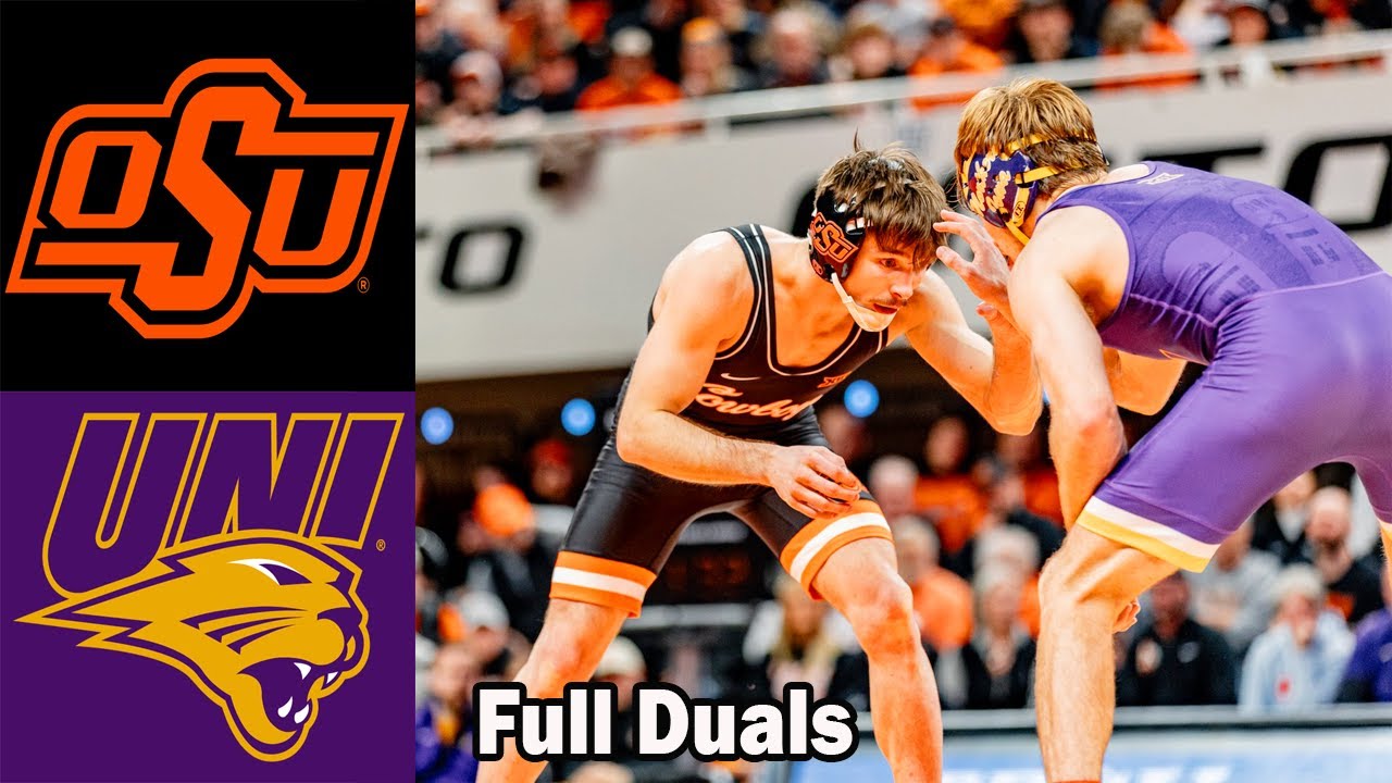Oklahoma State vs Northern Iowa [FULL DUALS] | Men's College Wretsling, Jan 30 2026