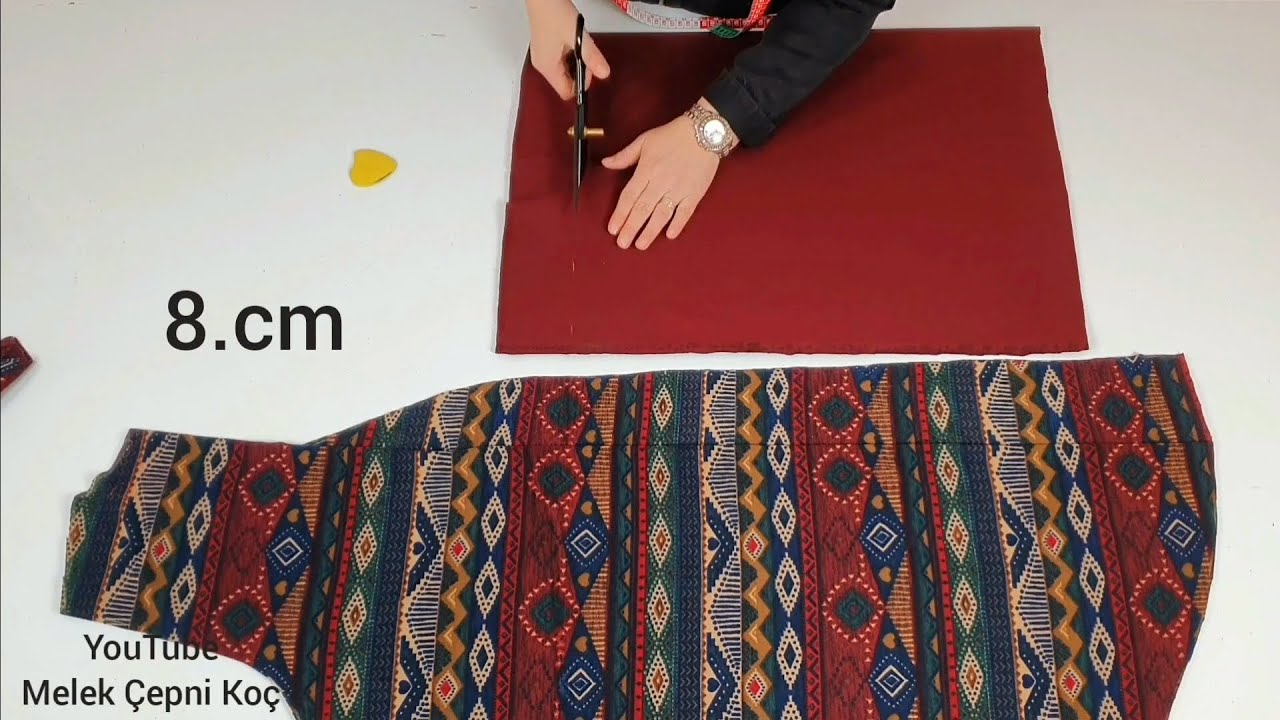 52 Beden Pratik Kesim Hırka Dikimi✂️💯