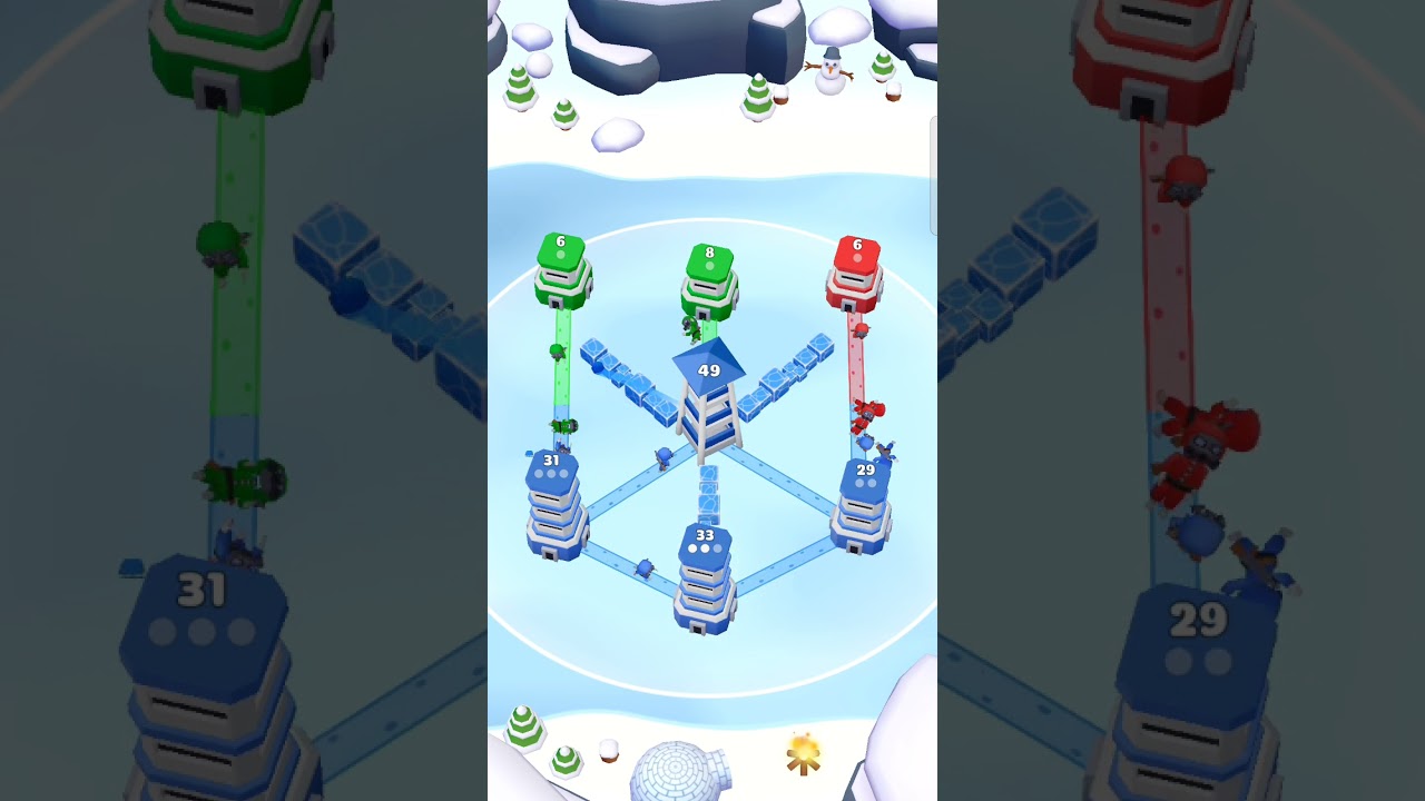 How to play Tower War Game Level 27