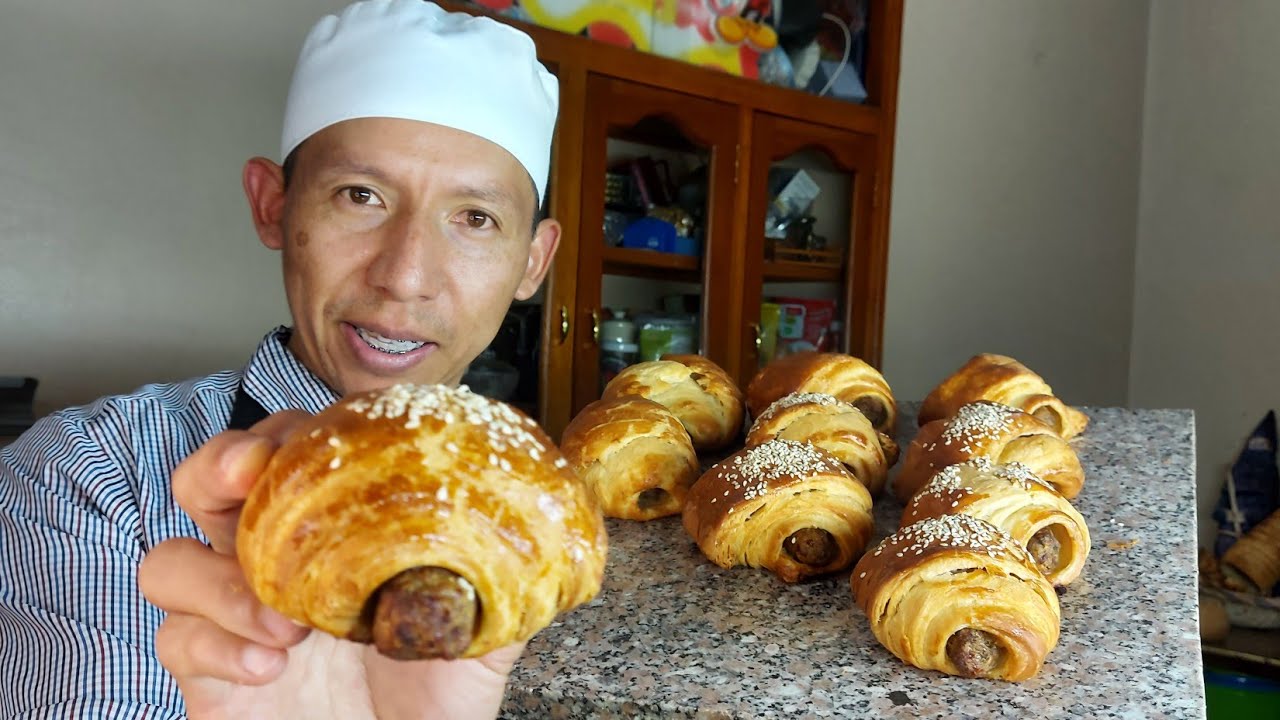 Delicioso Pan Enrollado muy fácil relleno con carne ( con el toque de Luis) Ecuador