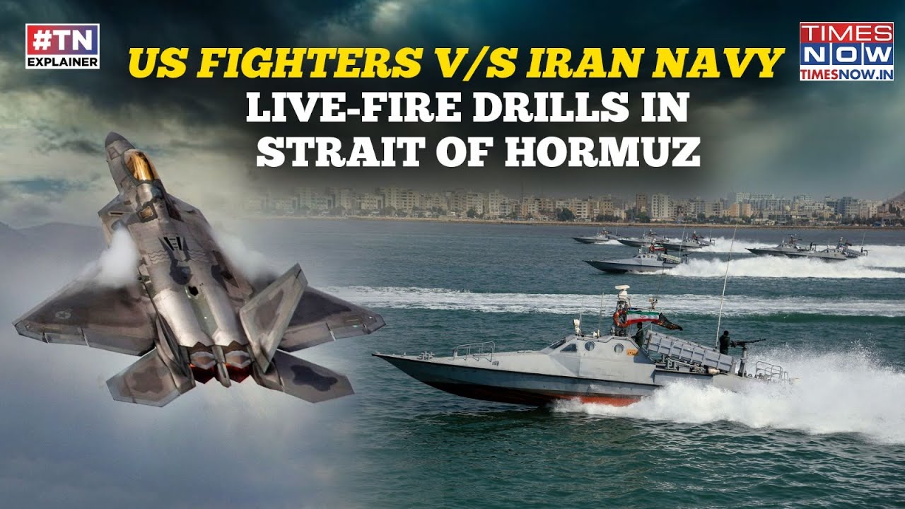 Iran War Begins With Khamenei's 'Live-Fire Drills' Even As US Jets Thunder Over Strait Of Hormuz?