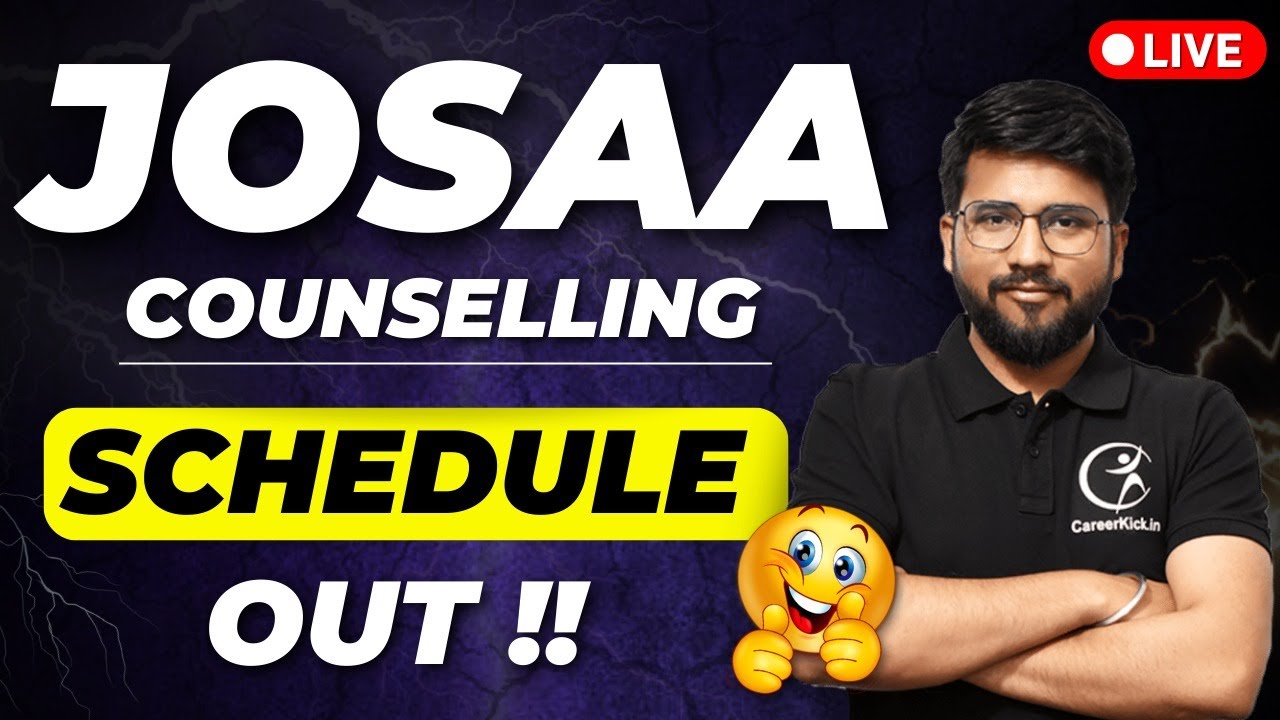JoSAA Counselling 2022 Schedule Out | #josaa2022 | Important Dates, Eligibility