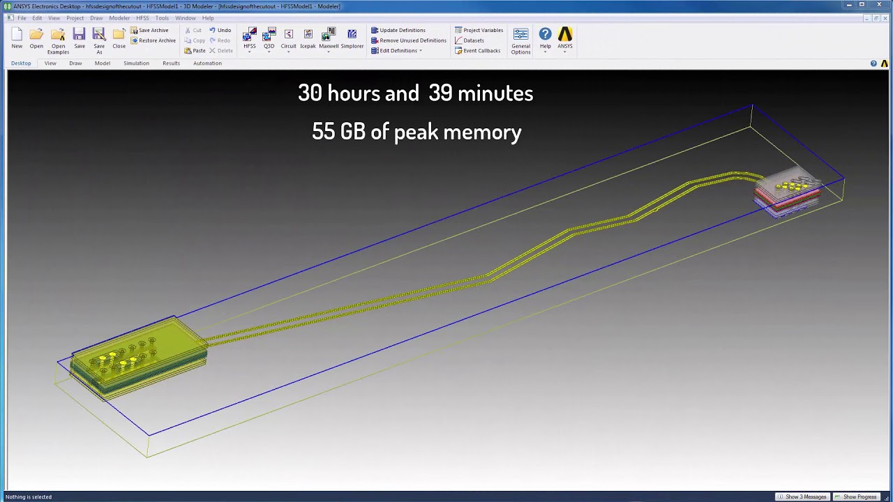 ANSYS SIwave: Defining HFSS Regions in SIwave - Part II
