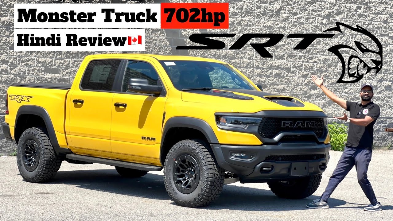 Hellcat Engine 😍🔥 | 2023 Ram TRX Havoc Edition Super Truck | Hindi 🇨🇦