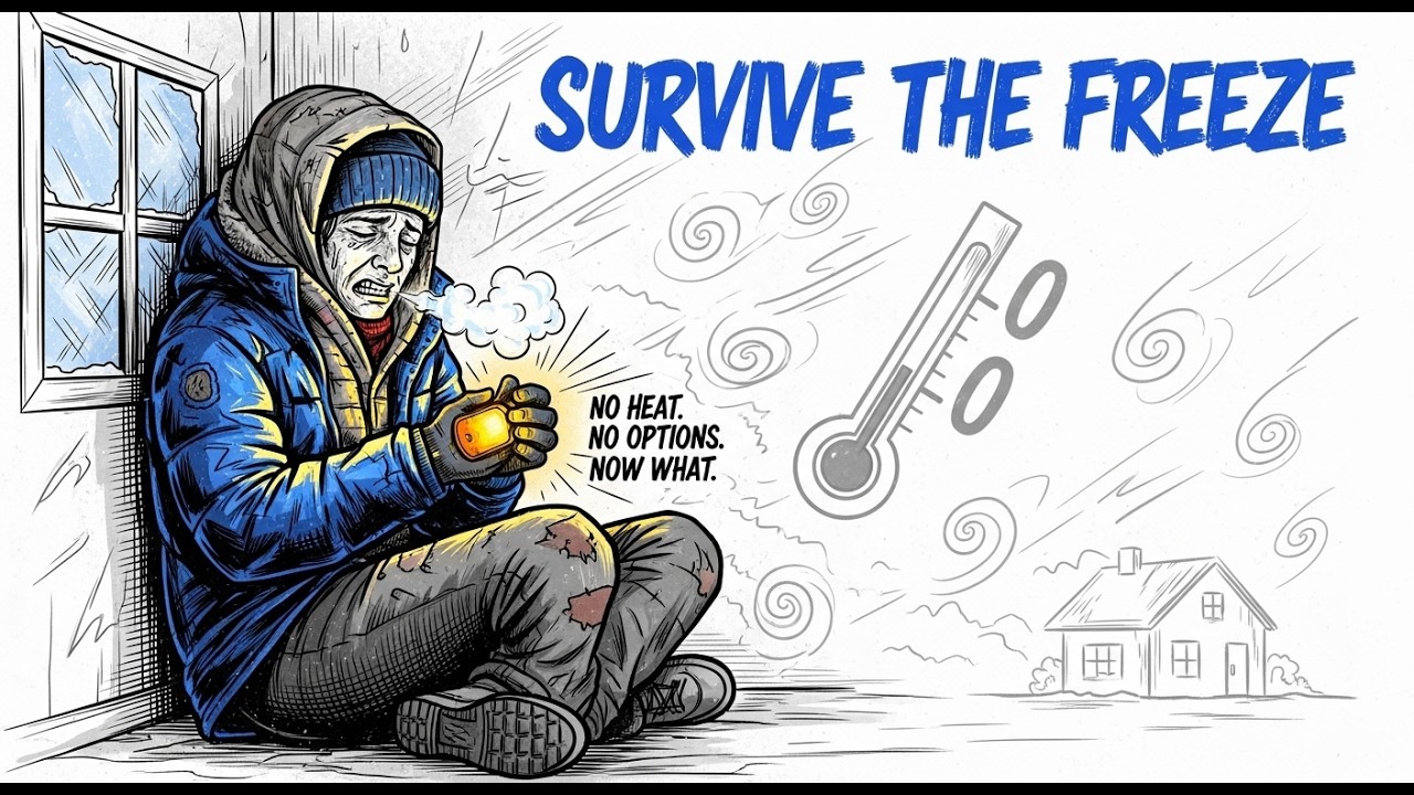 How to Survive a Sudden Freeze When You Have No Backup Heat