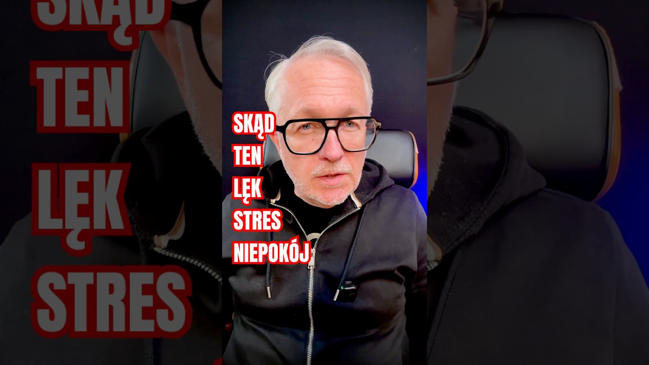SKĄD LĘK STRES NIEPOK&Oacute;J ❤️ #stres #relaks #spok&oacute;j #rozw&oacute;j #motywacja #jarekguc #jak #czas #zdrowie